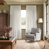 Braden Cotton Linen Light Filtering Curtain