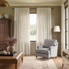 Braden Cotton Linen Light Filtering Curtain