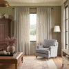Braden Cotton Linen Light Filtering Curtain